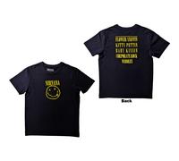 Nirvana T-Shirt: Flower Sniffin (Back Print) OFFICIAL NEW