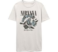 Nirvana T Shirt Heart Shaped Box Band Logo new Official Unisex White