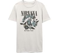 Nirvana T Shirt Heart Shaped Box Band Logo Official Unisex White XXL