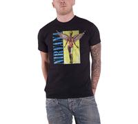 Nirvana T Shirt In Utero vintage band logo new Official Mens Black S