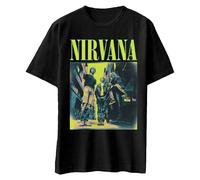 Nirvana T Shirt Kings of The Street Band Logo new Official Mens Black