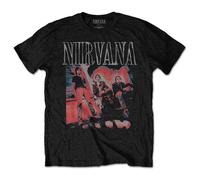 Nirvana T Shirt Kris Standing Photo Band Logo new Official Unisex Black