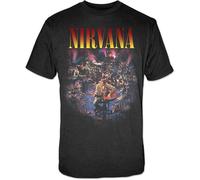 Nirvana T Shirt MTV Unplugged New York Officially Licensed Mens Black Rock Merch