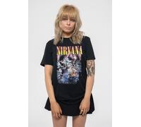 Nirvana T Shirt Unplugged Photo Band Logo Boyfriend Fit Official Womens