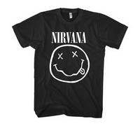 Nirvana - tshirt - Unisex - Short Sleeves - Small - B500z