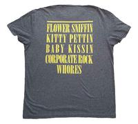 Nirvana - tshirt - Unisex - Short Sleeves - Large - D500z