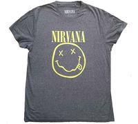 Nirvana - tshirt - Unisex - Short Sleeves - X-Small - D500z