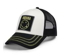 Nirvana - Happy Logo - Cap - black - Onesize - 60% Cotton, 40% Polyester Onesize
