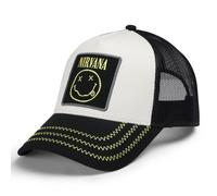 Nirvana - Happy Logo - Cap - black - Onesize - 60% Cotton, 40% Polyester Onesize