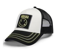 Nirvana - Happy Logo - Cap - black - Onesize - 60% Cotton, 40% Polyester Onesize