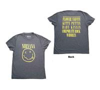 Nirvana - tshirt - Unisex - Large - Short Sleeves - D500z