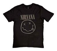 Nirvana - tshirt - Unisex - Large - Short Sleeves - D500z