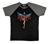 Nirvana - tshirt - Unisex - Short Raglan Sleeves - X-Large - E500z