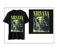 Nirvana - tshirt - Unisex - Short Sleeves - Large - Z500z