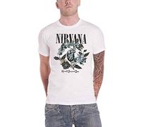 Nirvana T Shirt Heart Shaped Box Band Logo new Official Unisex White
