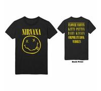 T-Shirt # S Unisex Black # Flower Sniffin