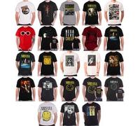 Nirvana T-Shirt Bathroom Photo Grey Short Sleeves Unisex XXL