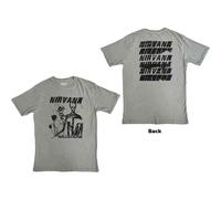 Nirvana T Shirt Incesticide Stacked Band Logo Official Unisex XXL Green