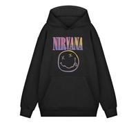 Nirvana Unisex Adult Sunset Logo Hoodie / XL Black NS8960