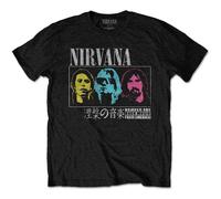 Nirvana - tshirt - Unisex - Short Sleeves - XX-Large - B500z