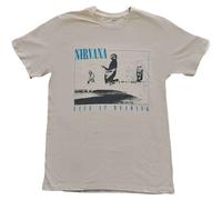 Nirvana Unisex T-Shirt Live at Reading Sand (L)