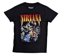 Nirvana Unplugged Photo T-Shirt black M