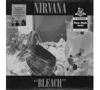 Nirvana (US) Bleach - 180gm Clear & Black Swirl Vinyl - Sealed US 2-LP Double vinyl album record SP834 Sub Pop 2016 Audiophile