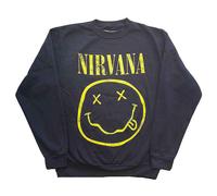 Nirvana Yellow Grunge Face Sweatshirt