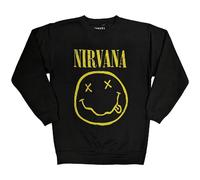 Nirvana Yellow Grunge Face Sweatshirt