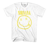 Nirvana Yellow Grunge Face T Shirt