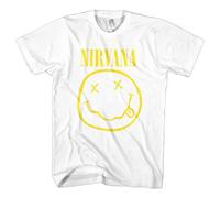 Nirvana Yellow Grunge Face T Shirt XXL