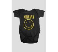 Nirvana Yellow Grunge Smile Baby Grow - Large (9 -12 months)