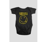 Nirvana Yellow Grunge Smile Baby Grow - X Large (12 -18 months)