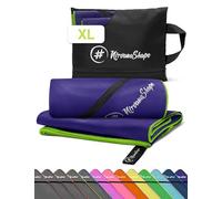 NirvanaShape Microfiber - Large Towel for Beach, Travel, Fitness, XL 200 x 100 cm
