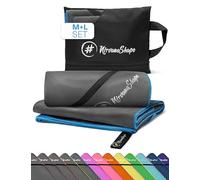 NirvanaShape Microfiber Towel, Absorbent, Lightweight, Quick-Drying, Ideal for Travel, Sports, Fitness, Yoga, Sauna, Swimming