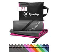 NirvanaShape Microfiber Towel, Absorbent, Lightweight, Quick-Drying, Ideal for Travel, Sports, Fitness, Yoga, Sauna, Swimming