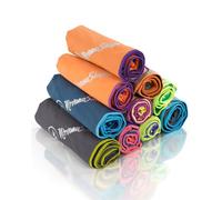 NirvanaShape Microfibre Towel | 14 Colours | 8 Sizes | Quick-Drying, Light, Absorbent | Travel Towel/Beach Towel | Ideal for Fitness, Outdoors, Beach, Camping, Yoga, Saunas