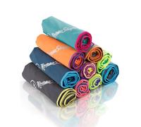 NirvanaShape Microfibre Towel | 14 Colours | 8 Sizes | Quick-Drying, Light, Absorbent | Travel Towel/Beach Towel | Ideal for Fitness, Outdoors, Beach, Camping, Yoga, Saunas