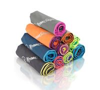 NirvanaShape Microfibre Towel | 14 Colours | 8 Sizes | Quick-Drying, Light, Absorbent | Travel Towel/Beach Towel | Ideal for Fitness, Outdoors, Beach, Camping, Yoga, Saunas