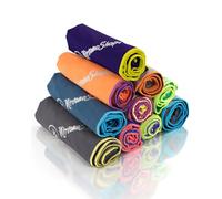 NirvanaShape Microfibre Towel | 14 Colours | 8 Sizes | Quick-Drying, Light, Absorbent | Travel Towel/Beach Towel | Ideal for Fitness, Outdoors, Beach, Camping, Yoga, Saunas