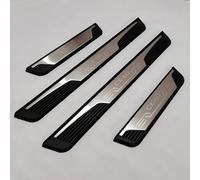 NirWa 4 Pack Of Stainless Steel Car Door Sill Protectors for Mazda CX-60 CX60 CX 60 2022 2023,non Slip Wear Plate, Welcome Pedal Trim, Styling Decoration Accessories