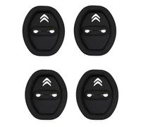 NISANNI 4 Pcs Car Door Lock Cover for Citr-oen DS3 DS4 DS5 DS6 DS7 C1 C2 C3 C4 C5 C6 C8, Car Latches Guard Covers Deadening Shock Protector Door Latch Buckle Car Accessories