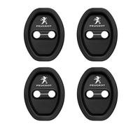 NISANNI 4 Pcs Car Door Lock Cover for Peugeot 308 SW II T9 I 2014-2017, Car Latches Guard Covers Deadening Shock Protector Door Latch Buckle Car Accessories