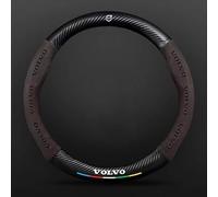 NISANNI Car Steering Wheel Cover for Volvo XC40 XC60 XC90 V90 V60 S90 S60 2016-2020 2021 2022, Anti-slip Protector Breathable Durable Car Handle Covers Car Accessories Interior Gift,F