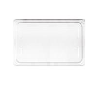 Nisbets Essentials 1/1 Gastronorm Lid in Clear Polypropylene - Durable and Easy Clean - W 530 X D 325mm