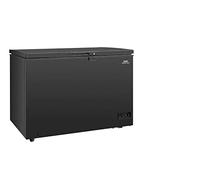 Nisbets Essentials 115W Chest Deep Freezer 282 Litre, Black, -24°C to -18°C, Size: 845(H) x 1116(W) x 644(D)mm, Whisper-Quiet Operation, Energy Rating F | DA536