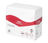 Nisbets Essentials 2ply 4-Fold White Lunch Napkins (50 pack)