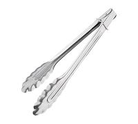 Nisbets Essentials Catering Tongs 24.5 cm, Stainless Steel, Kitchen Cooking Tongs, DF668
