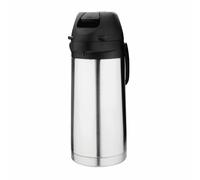 Nisbets Essentials Lever Action Airpot Double Wall Design Stainless Steel 1.9L
