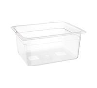 NISBETS Essentials Polypropylene 1/2 Gastronorm Container without Lid 150mm